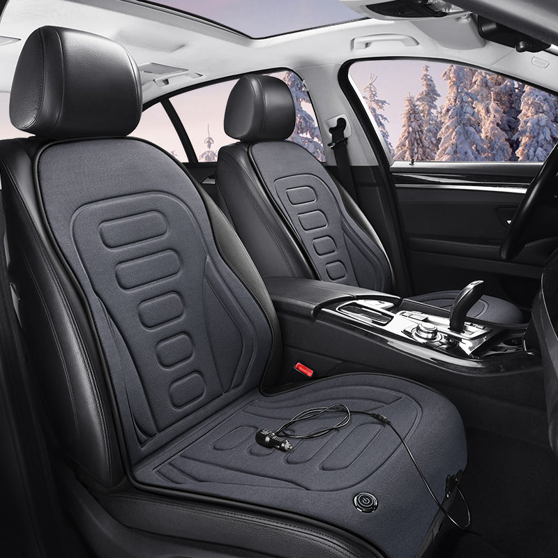 Graphene Pro Heated Car Seat Cushion – 12/24V | 3 Heat Levels | Smart Constant Temperature | Business Edition