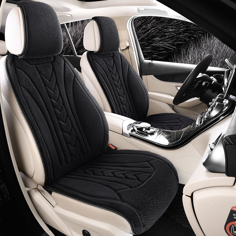 Graphene Pro+ Heated Car Seat Cushion – 12/24V | Auto On/Off Sensor | Plush Warmth