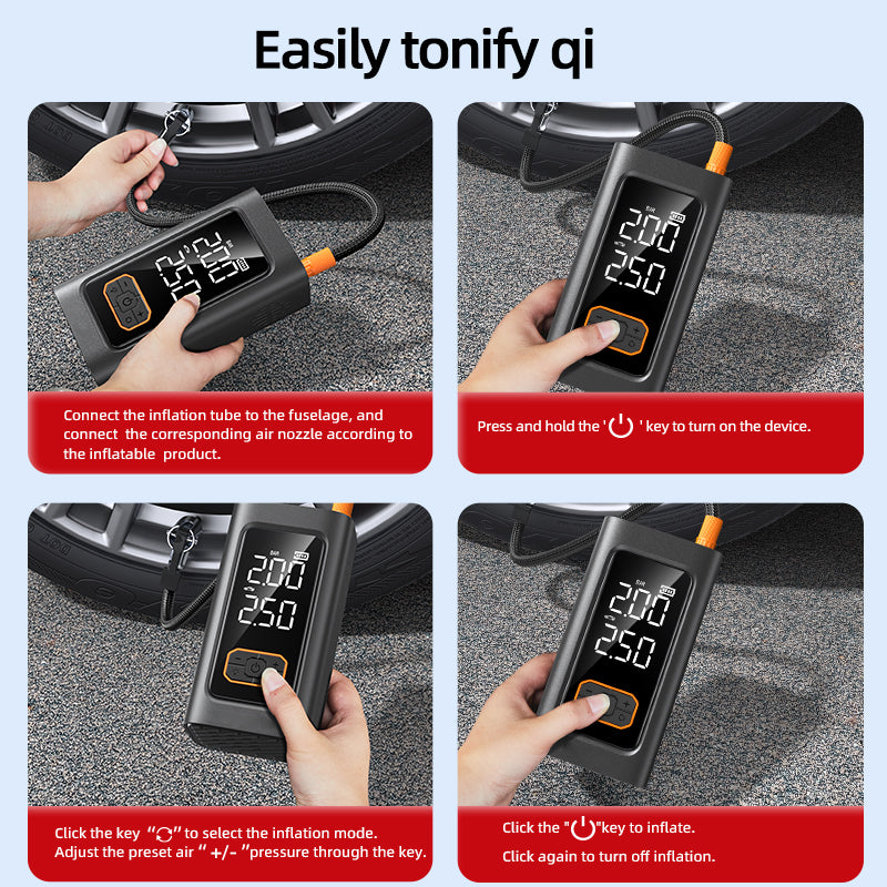 AirPower All-in-1 Jump Starter & Tire Inflator
