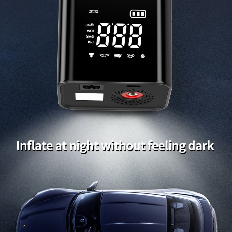 Pro Digital Tire Inflator – 150 PSI | Fast Inflation | Auto Stop & LED Display