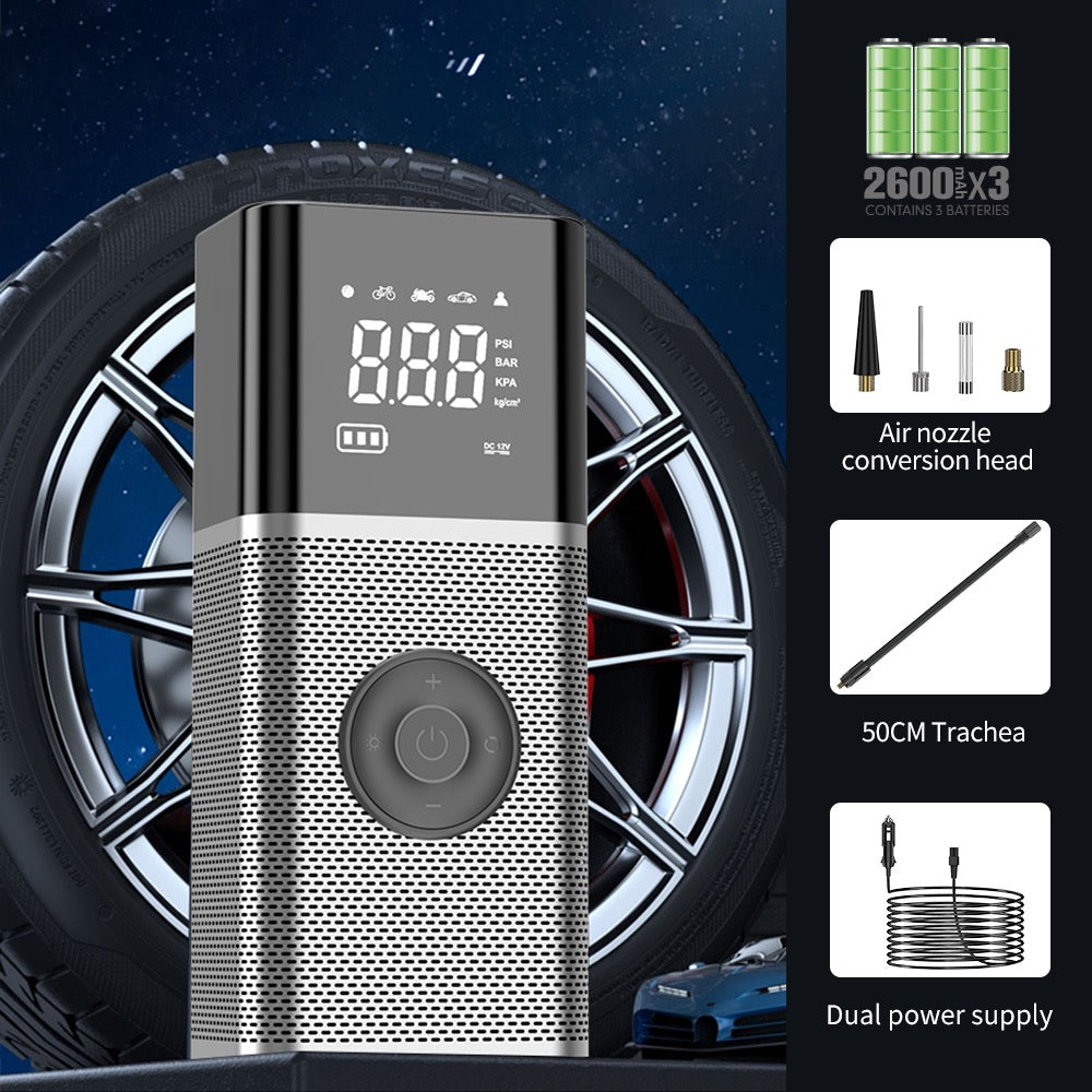 Pro Digital Tire Inflator – 150 PSI | Fast Inflation | Auto Stop & LED Display