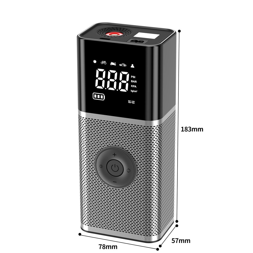 Pro Digital Tire Inflator – 150 PSI | Fast Inflation | Auto Stop & LED Display