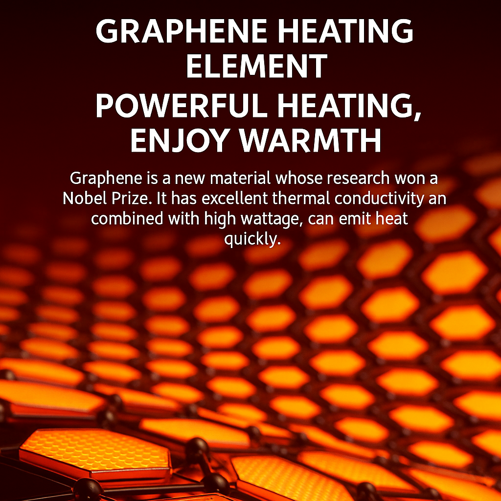 Graphene Pro+ Heated Car Seat Cushion – 12/24V | Auto On/Off Sensor | Plush Warmth