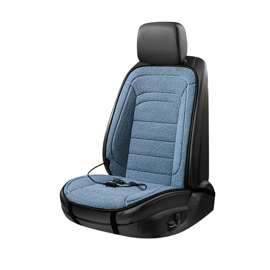 CozySheep 12V Heated Car Seat Cover – Dual Heat Levels, Sherpa Comfort, Constant Temperature Control