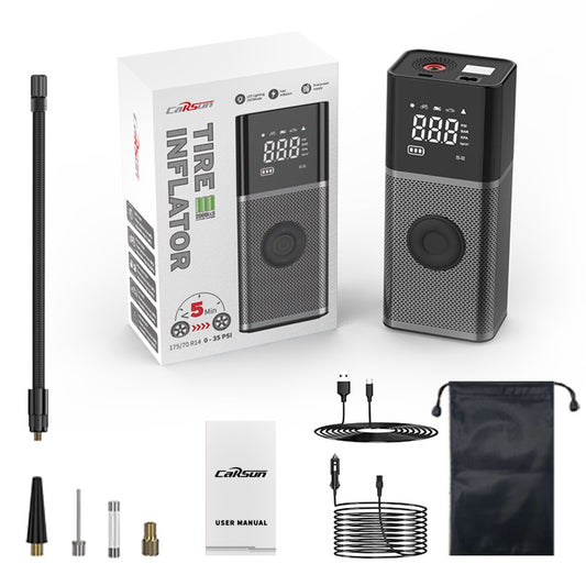 Pro Digital Tire Inflator – 150 PSI | Fast Inflation | Auto Stop & LED Display