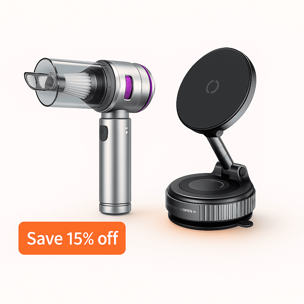 Clean & Charge Kit — Cordless Vacuum + MagSafe Mount