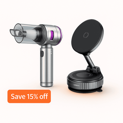 Clean & Charge Kit — Cordless Vacuum + MagSafe Mount